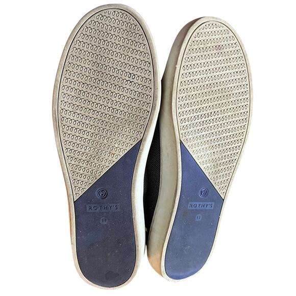 Rothy’s Women's 11 The Sneaker In Grey Slip On Casual Comfy Neutral - Picture 4 of 9
